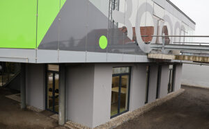 Zubau im Erdgeschoss des Boom Hauptsitzes in Leibnitz